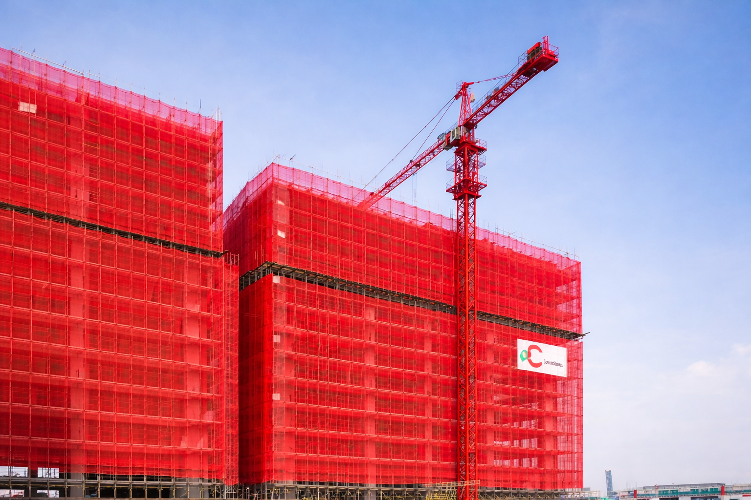 Lưới Bao Che màu Đỏ