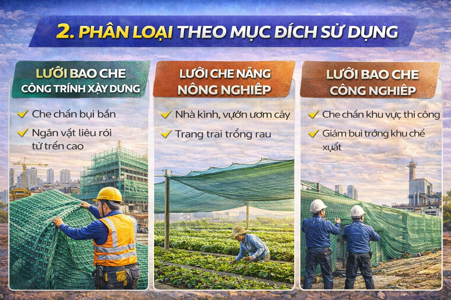 Phân Loại Mục Đích Sử Dụng