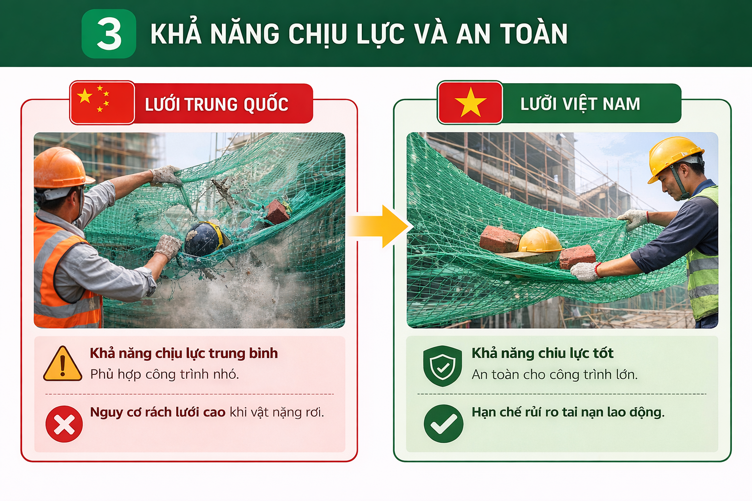 Khả năng chịu lực và an toàn