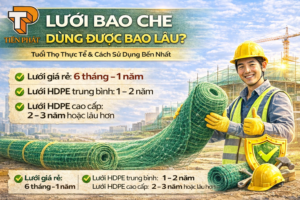 Lưới Bao Che Dùng Được Bao Lâu?