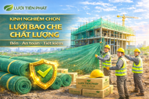 Kinh nghiệm chọn lưới bao che