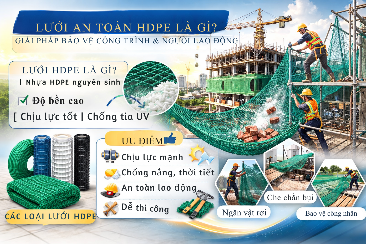 Lưới An Toàn HDPE Là Gì?
